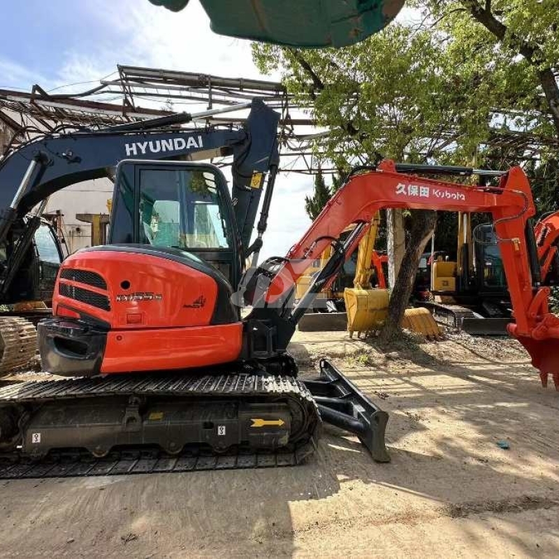 5.5ton Mini Used Kubota Excavator Second Hand Kx155-5 2200RPM