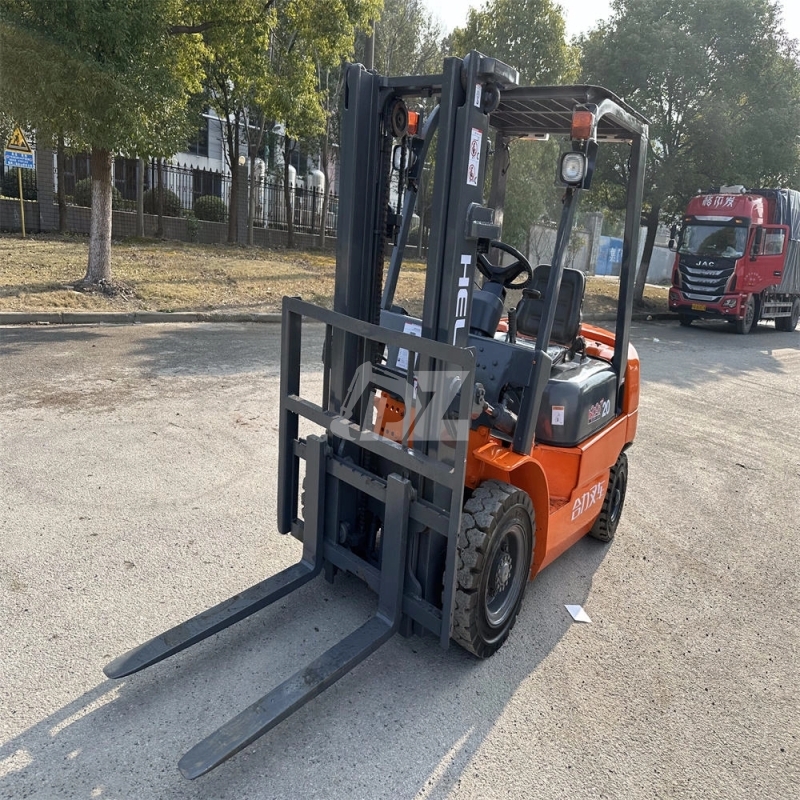 Hot mini battery forklift electric gas retractable cab mast used HELI CPC20 2 tons electric forklift