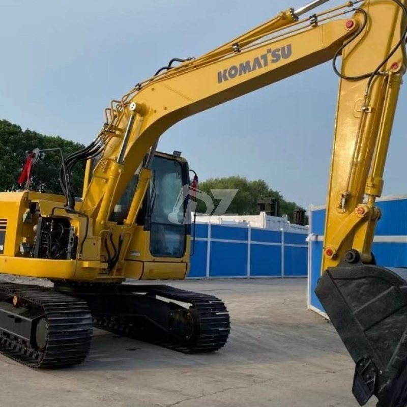 Komatsu PC128US Repossessed Earthmoving Equipment Industrial Digging Machines Used Excavators
