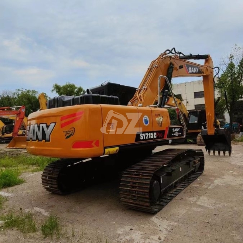 Hydraulic Used Sany Excavator SY215C 118KW 21900KG for sale