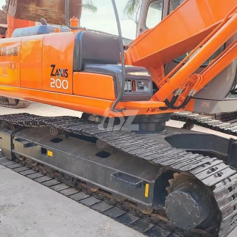Hitachi Zx200 2nd Hand Excavator 20 Ton Repossessed Construction Digger Machine
