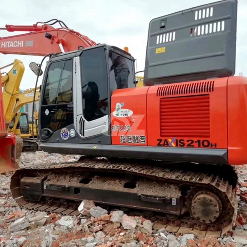 Hitachi zx210-3 2nd Hand Excavator 20 Ton Repossessed Construction Digger Machine