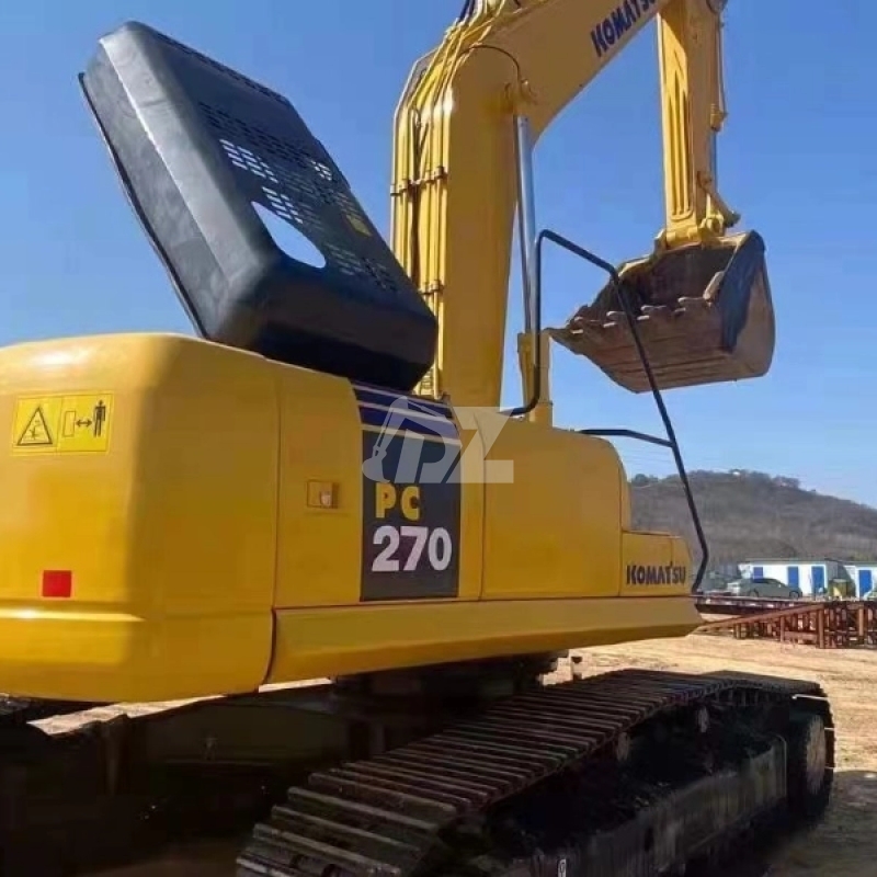 Durable Second-hand KOMATSU Excavator PC270 Komatsu Used Digger PC270-7 Crawler Hydraulic Good Quality Pc270 for Hot Sale