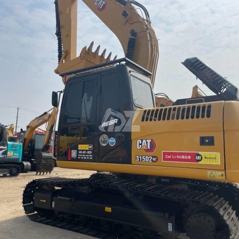 Used CAT 315 GC Excavator Good Condition Great Quality Second Hand CAT 315D 315D2 315GC Excavator Digger Machine Price in Stock
