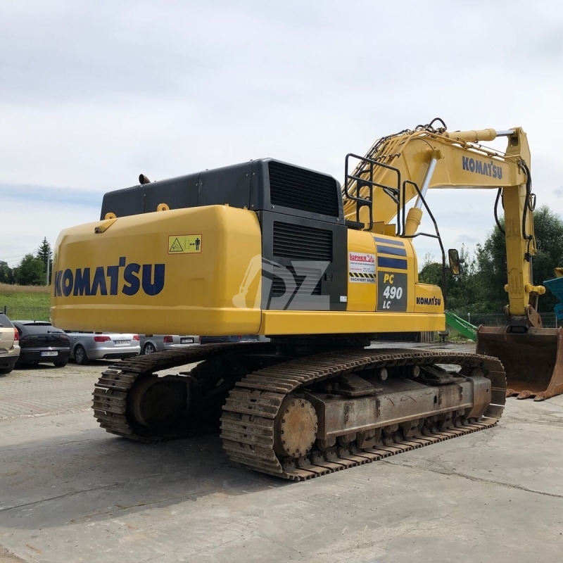 Original Used Japan KOMATSU PC490LC-10 Excavator Second Hand 49 Ton Digger High Quality in Stock