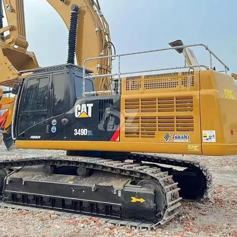 Used CAT349D2 Excavator CAT Dig Machine 349 349D 349E 349EL Caterpillar Mining Machinery Heavy Duty Equipment
