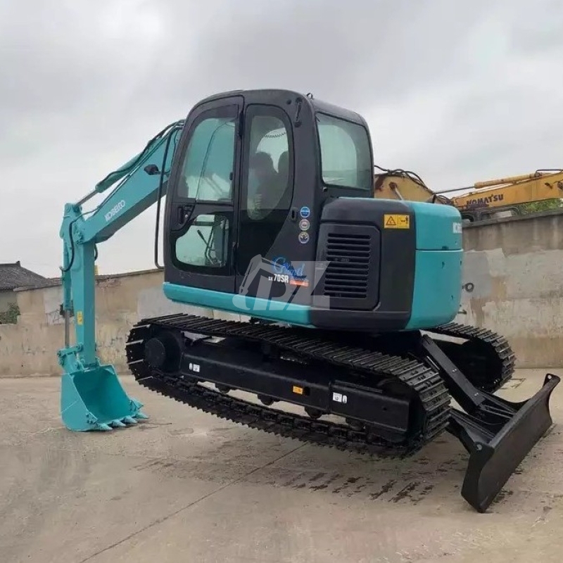 Kobelco SK70SR Mini Excavator Second Hand Hydraulic Crawler 2200KW