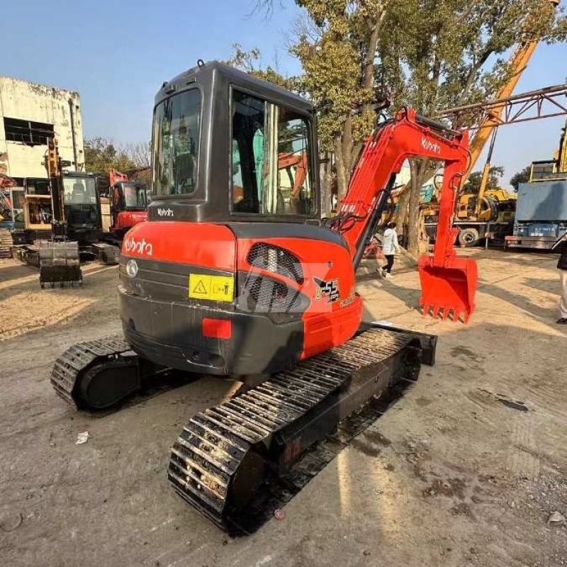 48HP Used Old Kubota Excavator U55-4 Second Hand Diggers Original Japan