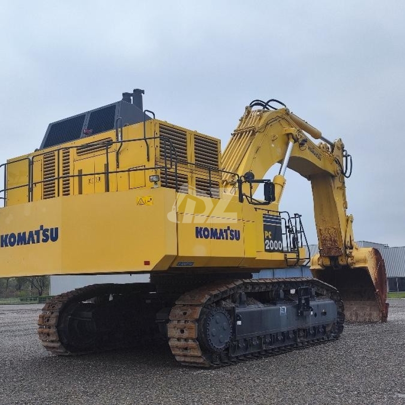 Original Second Hand Komatsu Excavator PC2000-8 Large Earth Moving Machinery