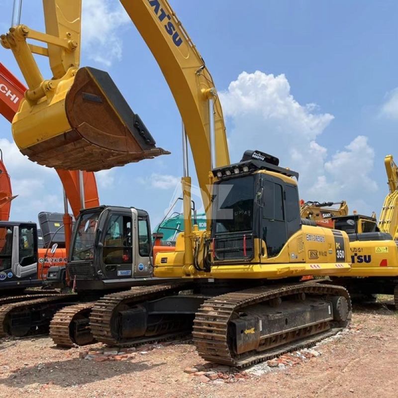 Used Japan Second Hand Komatsu PC350-7 Digger 35 Ton Excavator Machine