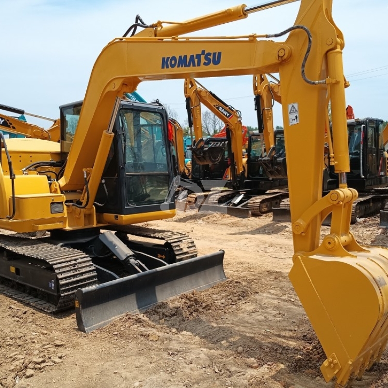 High Quality Komatsu PC70 PC70-8 Second Hand Machinery 7 Tons Hydraulic Crawler Used Komatsu Excavators