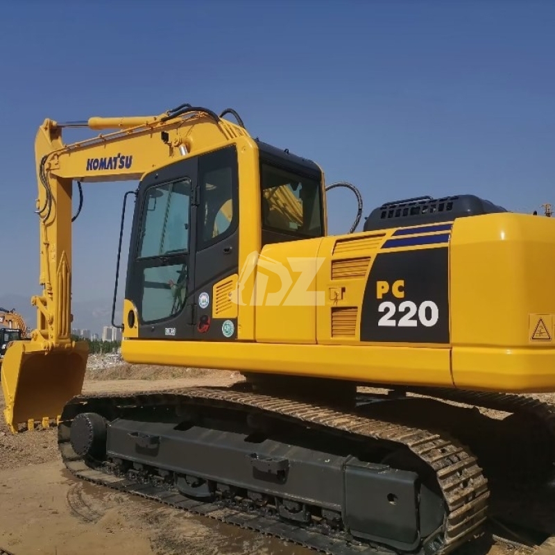 PC220-8 Used Komatsu Excavator Second Hand Earth Moving Machinery