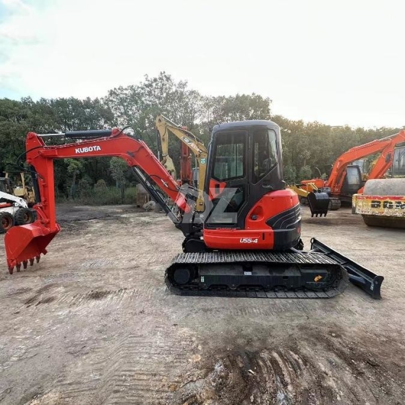 Mini Used Kubota Excavator U55-4 Automatic 2nd Hand Diggers