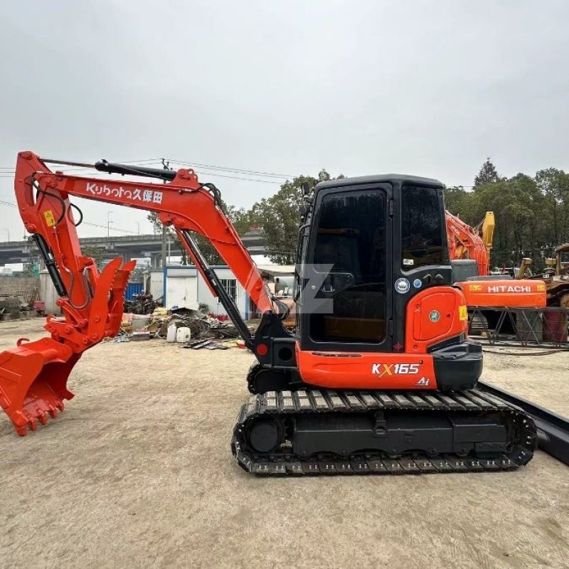 Municipal Engineering Used Kubota Excavator Kx165 Kx163 Kx155 Mini Digger