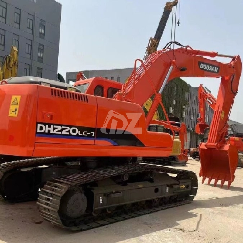 Doosan DH220LC Used Hydraulic Excavator Equipment Second Hand Diggers