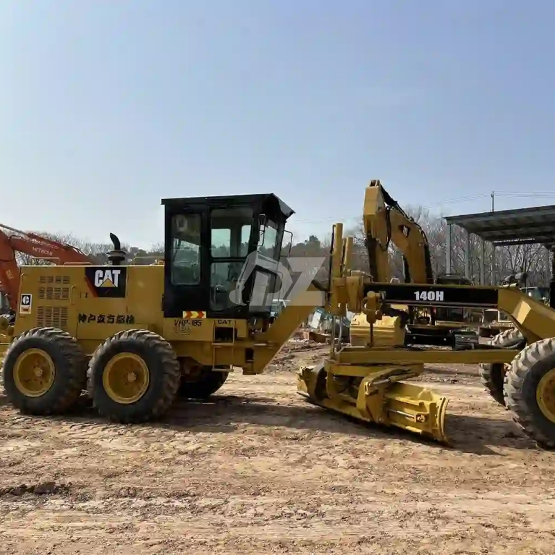 Cheap High Efficiency Used Motor Graders CAT 140H