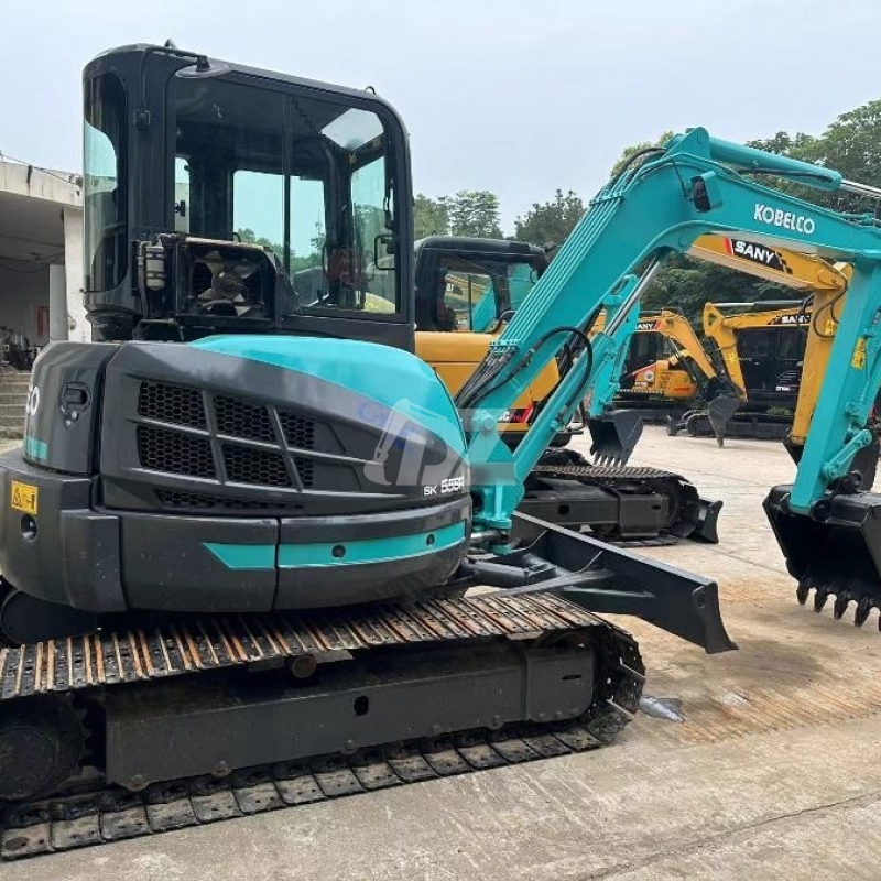 SK55SR Used Kobelco Excavator Crawler Second Hand Micro Digger