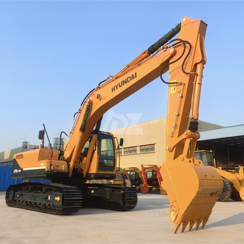 22 ton Korea Hyundai HYUNDAI 220LC-9S Construction Equipment with CE EPA certificate