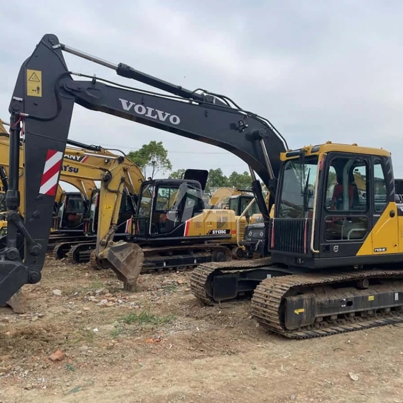 Used Original High Quality Volvo EC140 EC 140 Excavator in Good Condition 14 Ton Excavator