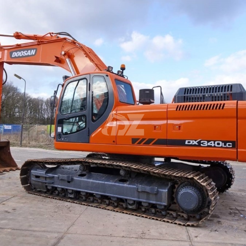 1750KW DX340LC Old Used Doosan Excavator Backhoe Crawler For Digging
