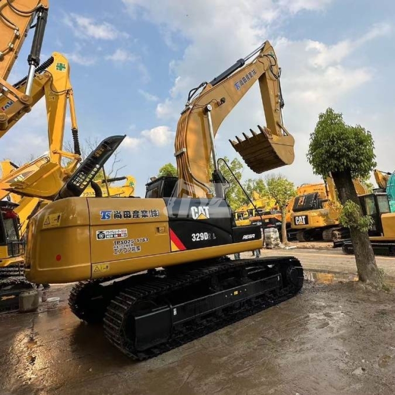 Engineering Construction Used CAT Excavator 329D2L Earth Moving Equipment
