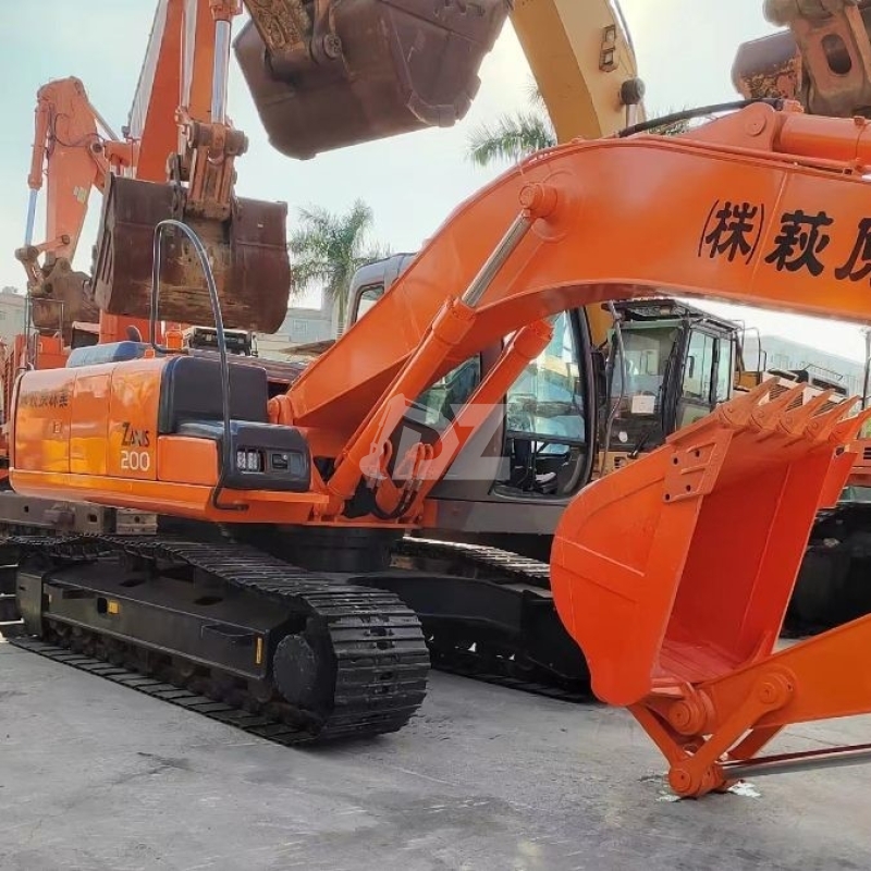 Hitachi Zx200 2nd Hand Excavator 20 Ton Repossessed Construction Digger Machine