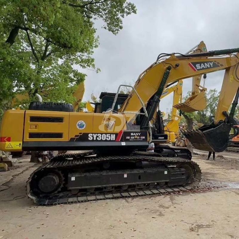 210kW Used Sany Excavator repossessed Earth Moving Equipment SY305H 30 Ton