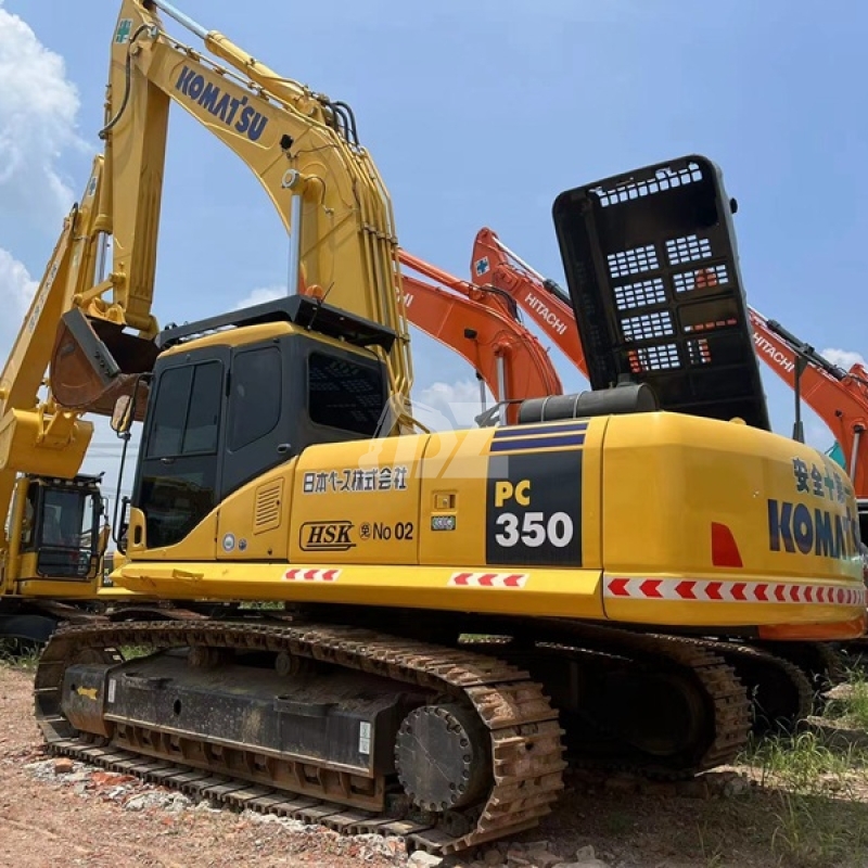 Used Japan Second Hand Komatsu PC350-7 Digger 35 Ton Excavator Machine