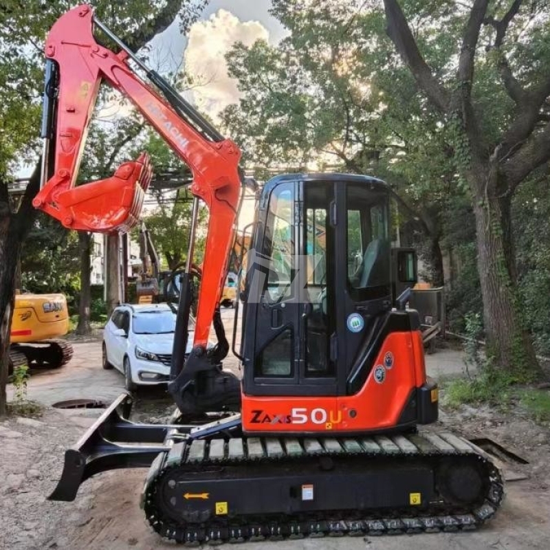 5 ton Used Hitachi Excavator ZX50U Old Mini Hydraulic Crawler Yanmar 4TNV88 Engine