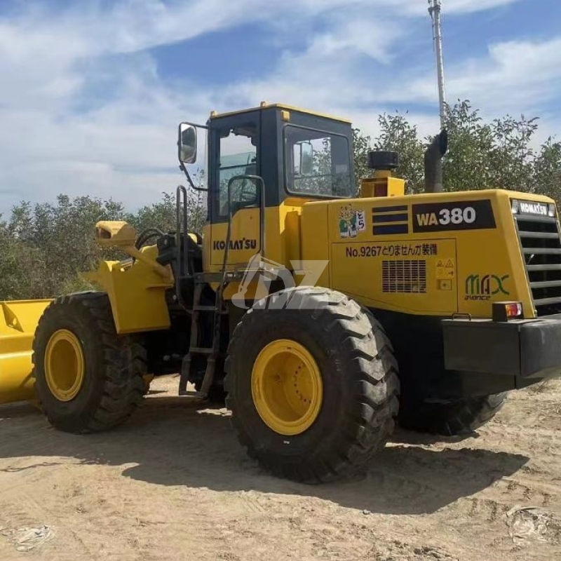 Engineering Used Komatsu Wheel Loader WA380-3 High Power 16360KG