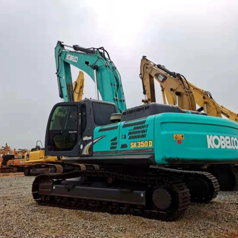 Japan Original Second Hand Kobelco Excavators Machine SK350LC 34T