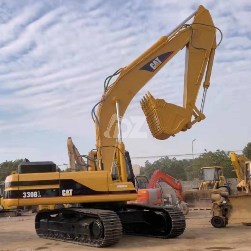 Large Used CAT Excavator 330BL Digger For Road Construction
