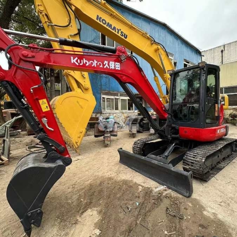 35.5KW Old Used Crawler Excavator Mini Kubota Kx163 6 Ton Digger