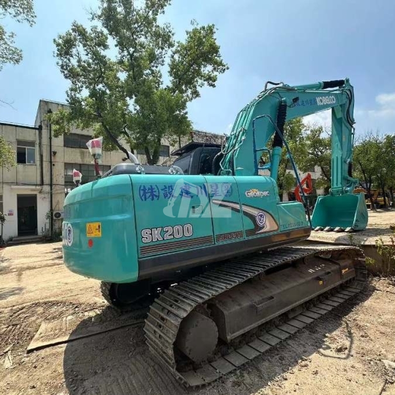 Original Midi Old Used Kobelco Excavator SK200 114KW 20Ton