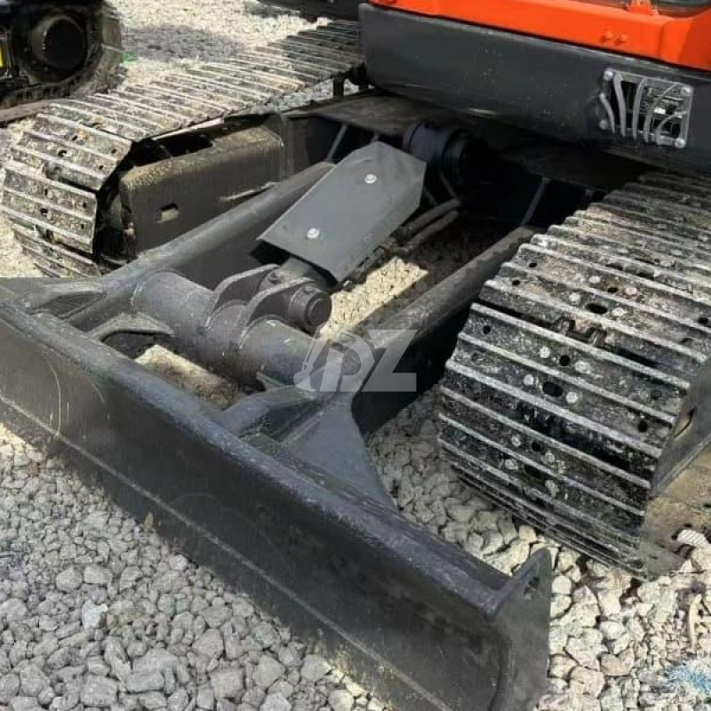 Powerful second-hand 7ton wheeled crawler DX75 excavator for sale