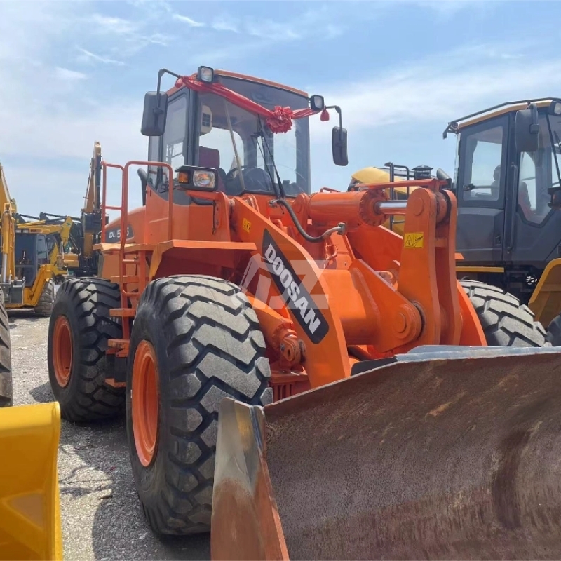 Original Used Loader Doosan Construction Machine Second Hand Excavator Doosan Dl505