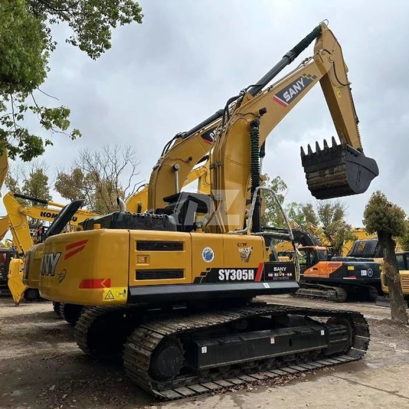 210kW Used Sany Excavator repossessed Earth Moving Equipment SY305H 30 Ton