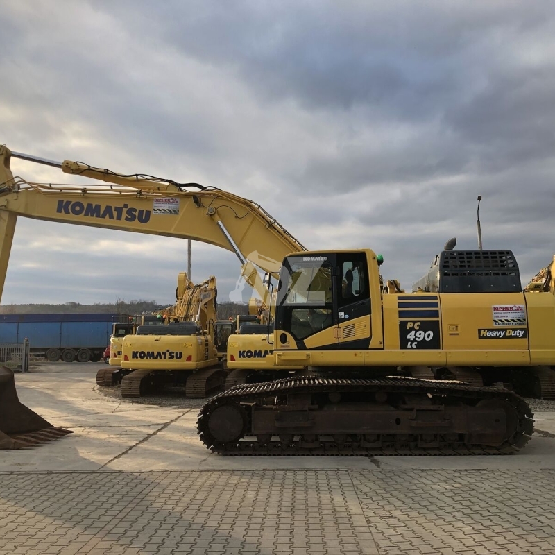 Original Used Japan KOMATSU PC490LC-11 Excavator Second Hand 49 Ton Digger High Quality in Stock