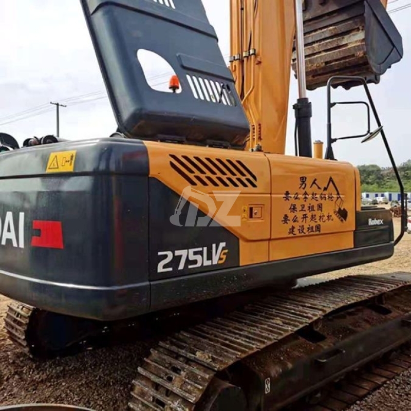 Original Hydraulic Used Hyundai Excavator R275vs Cummins Engine