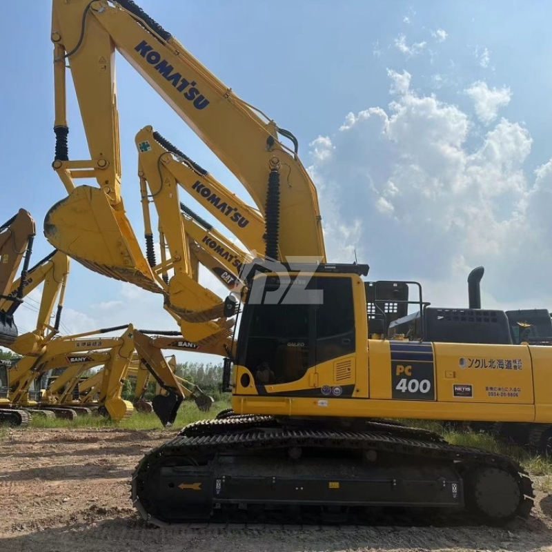 Heavy Construction Machine 40Ton KOMATSU PC400-8R PC400-8 Used Excavator Digger Machine
