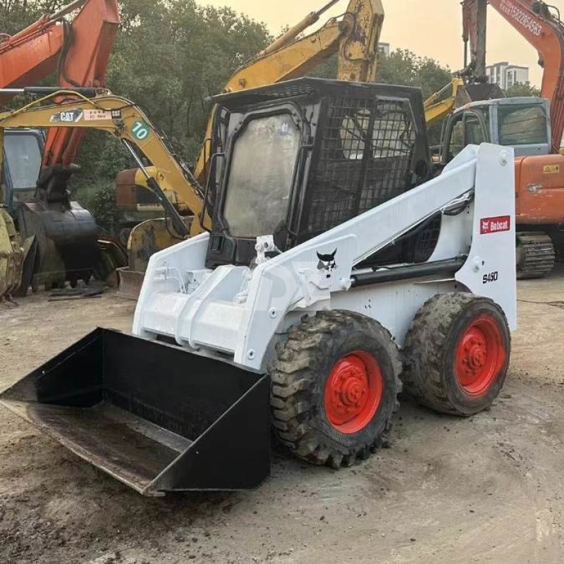 Bobcat S450 Used Bobcat Mini Track Loader Skid Steer For Road Agricultural Operations