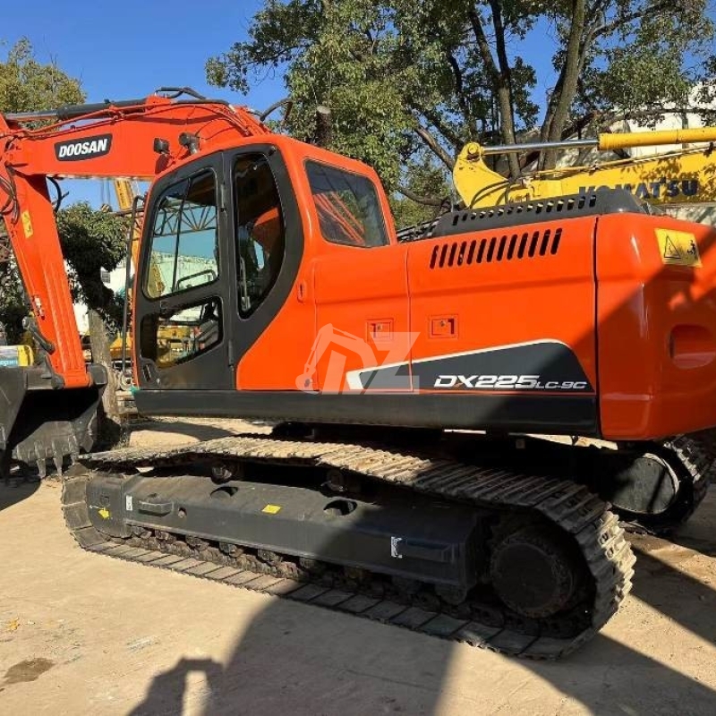 Original Korea DX225LC-9c Doosan Used Equipment Hydraulic Mining Digger