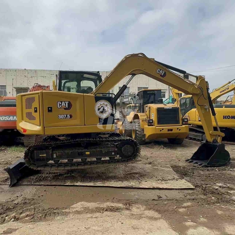 Compact Mini 2021 Used CAT Excavator Caterpillar 307.5 For Construction