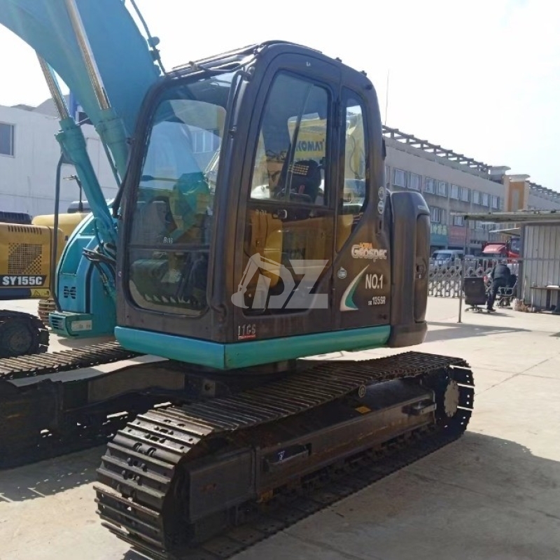 2000KW Large Turbocharged Used Kobelco Excavator SK135SR Crawler 13 Ton