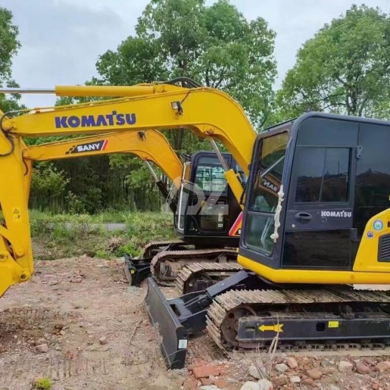 6T Used Small Excavator Komatsu PC70 Second Hand Micro Digger
