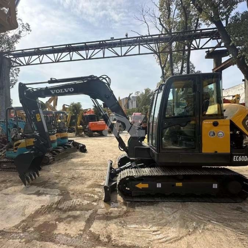Original Mini Used Volvo EC60D Excavator Pre Owned Crawler 6ton
