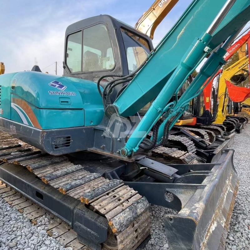 8 Ton Weight Machinery Used Excavator Sunward SWE80E Second Hand Sunward 80E Excavator