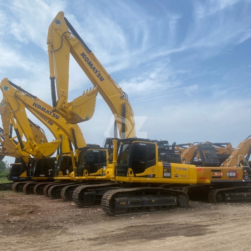 Original Earth Moving Machinery Komatsu PC400-8R Hydraulic Crawler 40T Komatsu PC400-8R Used Constrcuction Machinery