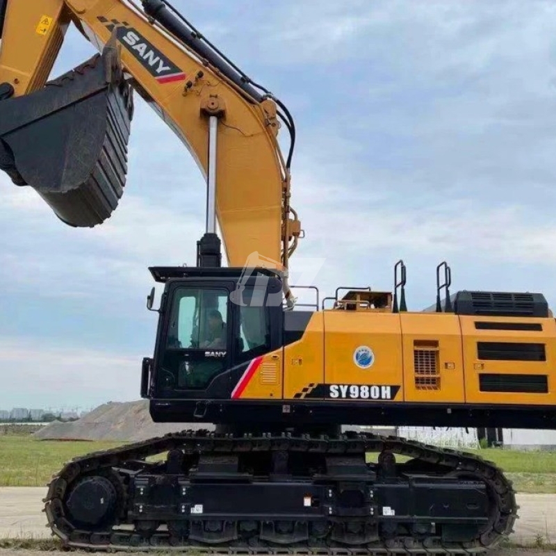 Sany SY980H Hydraulic Used Diggers Large Earth Excavation Equipment