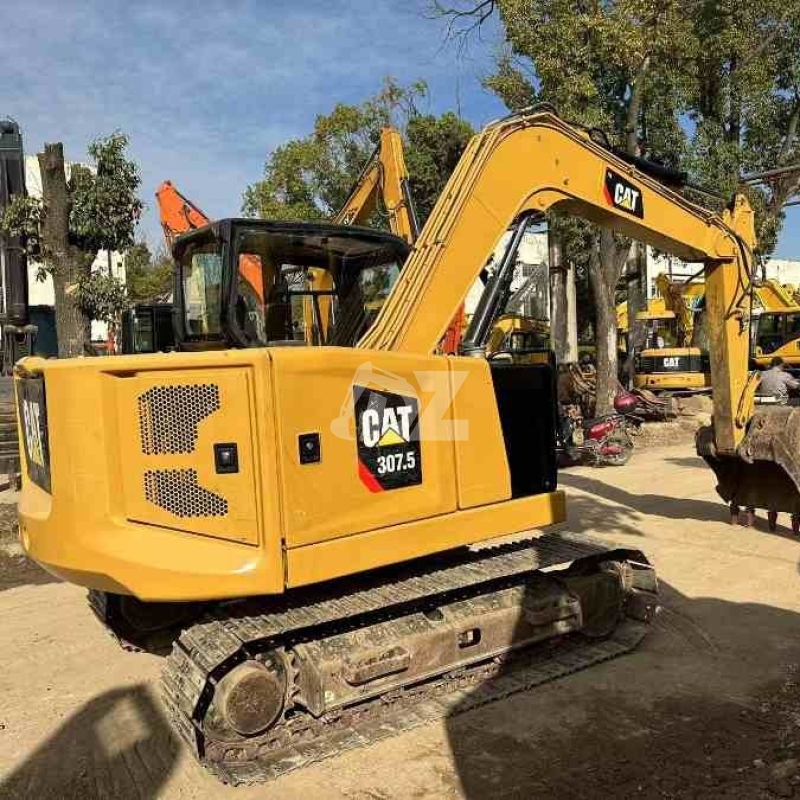 High Performance Caterpillar 307.5 Pre Owned Mini Excavator Used Micro Excavator